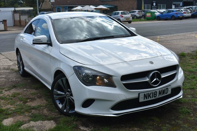 Mercedes-Benz CLA Class 1.6 Cla180 Sport Coupe Euro 6 S White