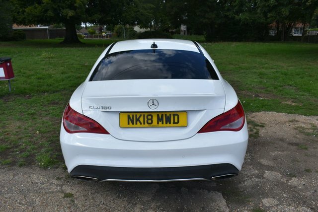 Mercedes-Benz CLA Class 1.6 Cla180 Sport Coupe Euro 6 S White #6