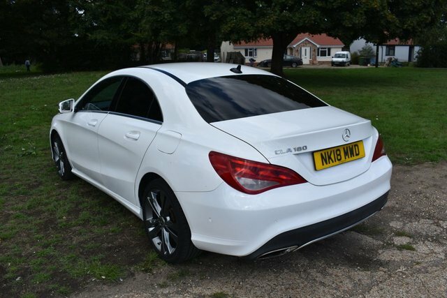 Mercedes-Benz CLA Class 1.6 Cla180 Sport Coupe Euro 6 S White #5