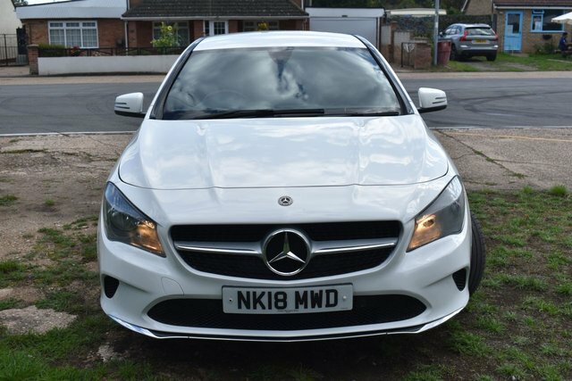 Mercedes-Benz CLA Class 1.6 Cla180 Sport Coupe Euro 6 S White #2