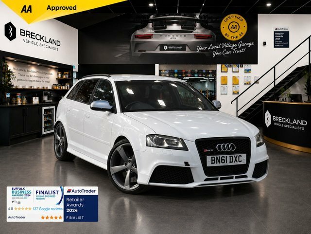 Audi RS3 2.5 Tfsi Sportback S Tronic Quattro Eur White