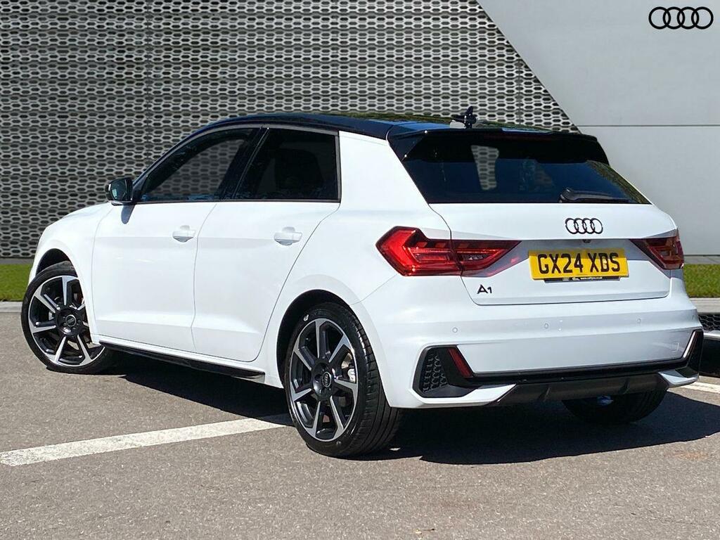 Audi A1 Black Edition 35 Tfsi 150 Ps S Tronic GX24XDS White #3