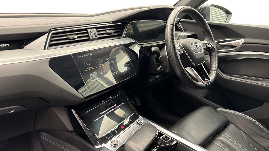 Audi E-tron 55 S Line Sportback Quattro 95Kwh 11Kw C Black #6