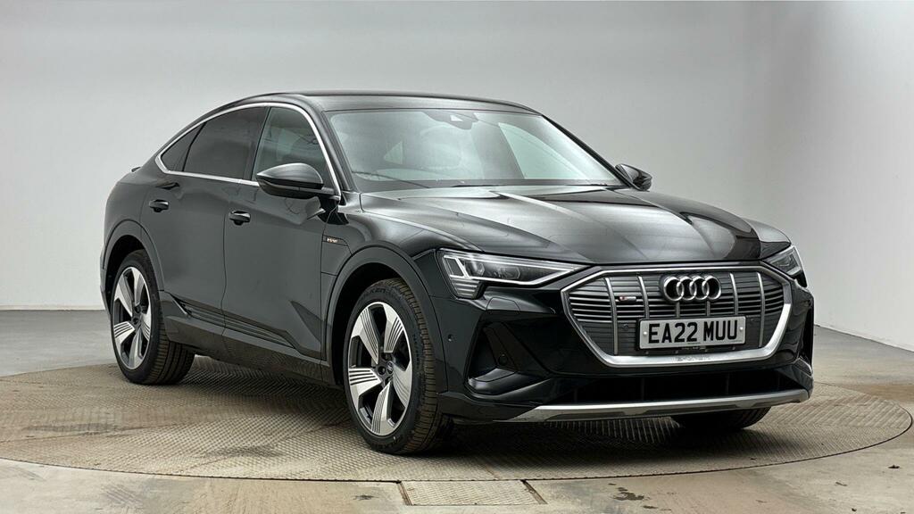 Audi E-tron 55 S Line Sportback Quattro 95Kwh 11Kw C Black