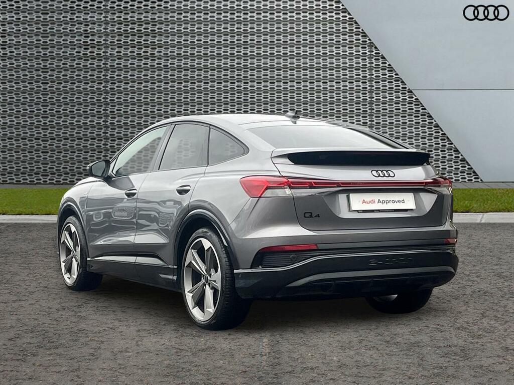 Audi Q4 E Tron 45 Black Edition Sportback 82Kwh INA655E Grey #2