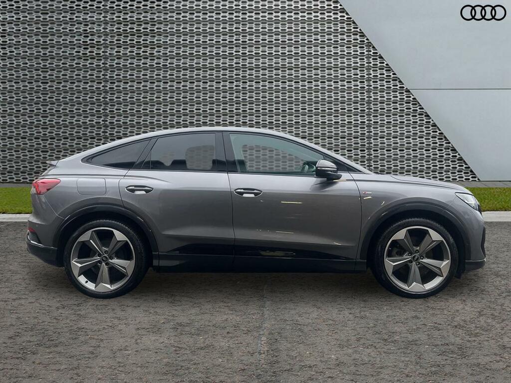 Audi Q4 E Tron 45 Black Edition Sportback 82Kwh INA655E Grey #5