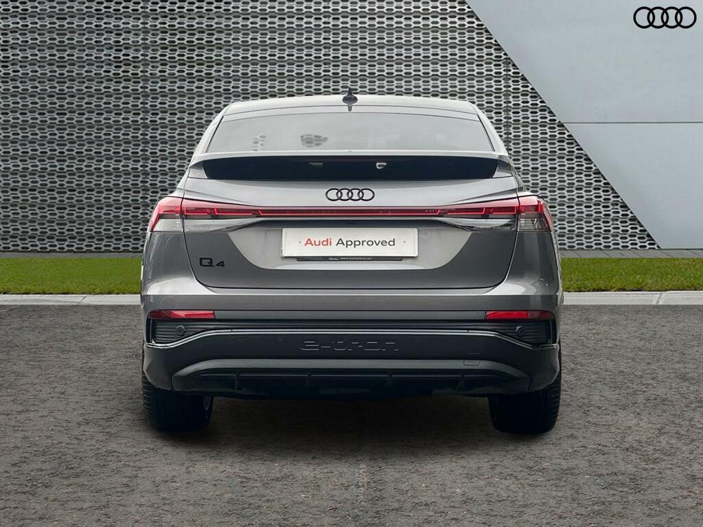 Audi Q4 E Tron 45 Black Edition Sportback 82Kwh INA655E Grey #4