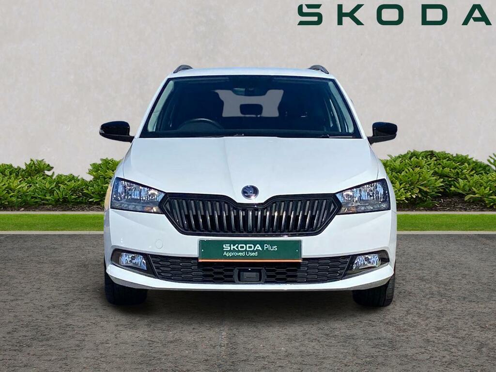 Skoda Fabia 1.0 Tsi Black Edition Dsg White #3