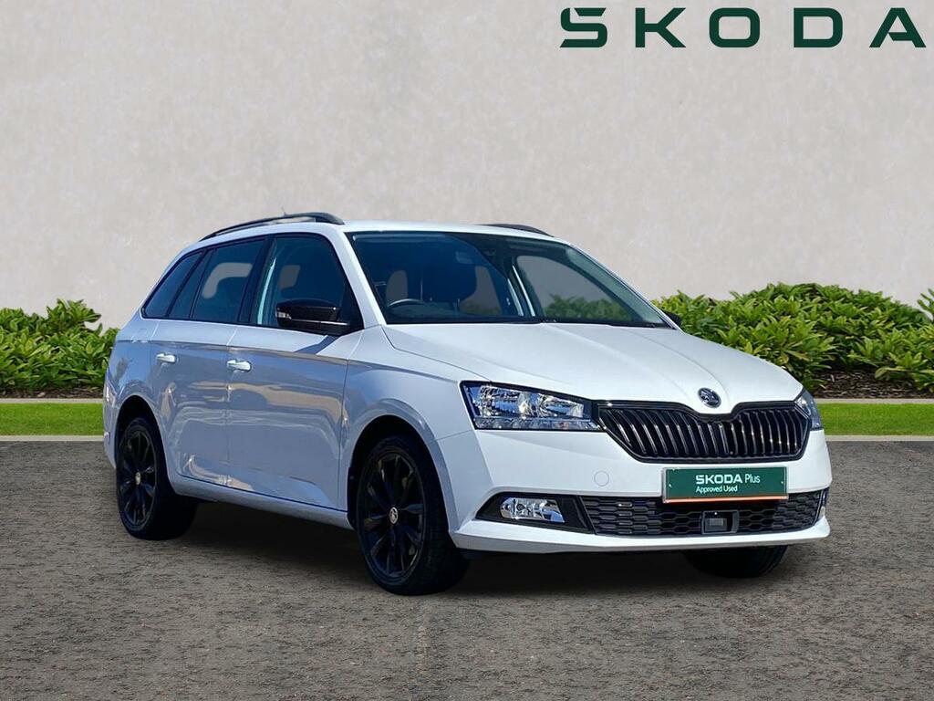 Skoda Fabia 1.0 Tsi Black Edition Dsg White