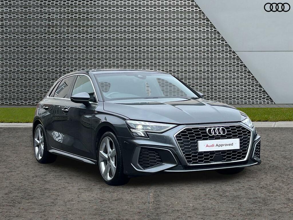 Audi A3 1.5 Tfsi 35 S Line Sportback S Tronic Euro 6 Ss Grey