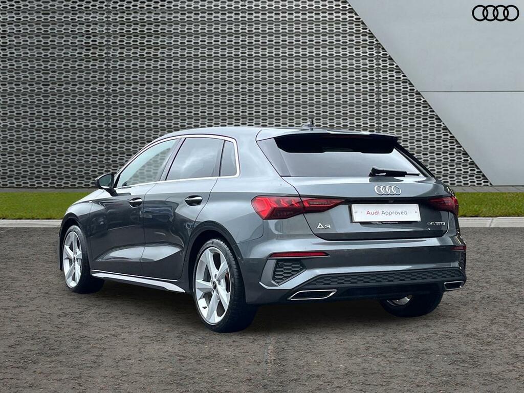Audi A3 1.5 Tfsi 35 S Line Sportback S Tronic Euro 6 Ss Grey #2
