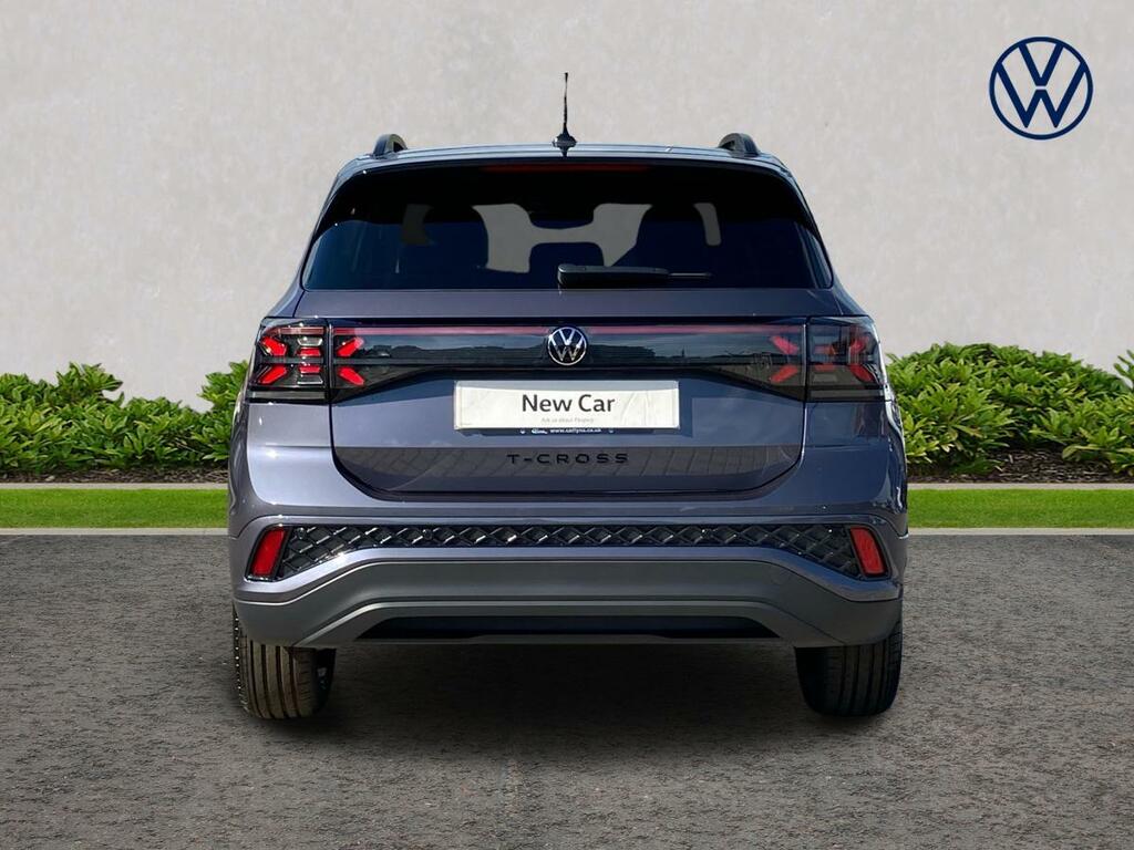 Volkswagen T-Cross 1.0 Tsi Black Edition Dsg Euro 6 Ss Grey #4
