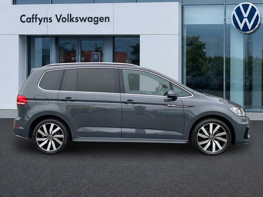 Volkswagen Touran 1.5 Tsi Evo R-line Dsg Grey #4
