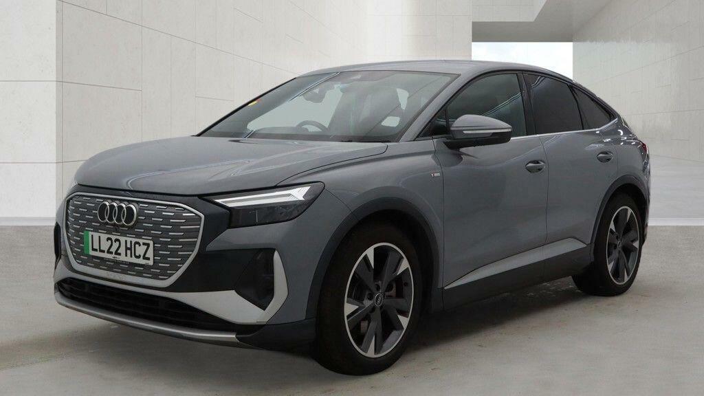 Audi Q4 E Tron S Line 50 Quattro 22000 Kw LL22HCZ Grey #2