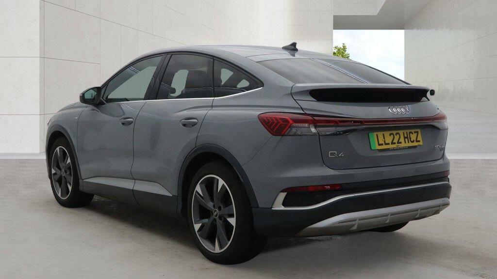 Audi Q4 E Tron S Line 50 Quattro 22000 Kw LL22HCZ Grey #3