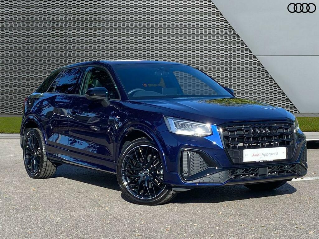 Audi Q2 Black Edition 35 Tfsi 150 Ps S Tronic GX26UGZ Blue