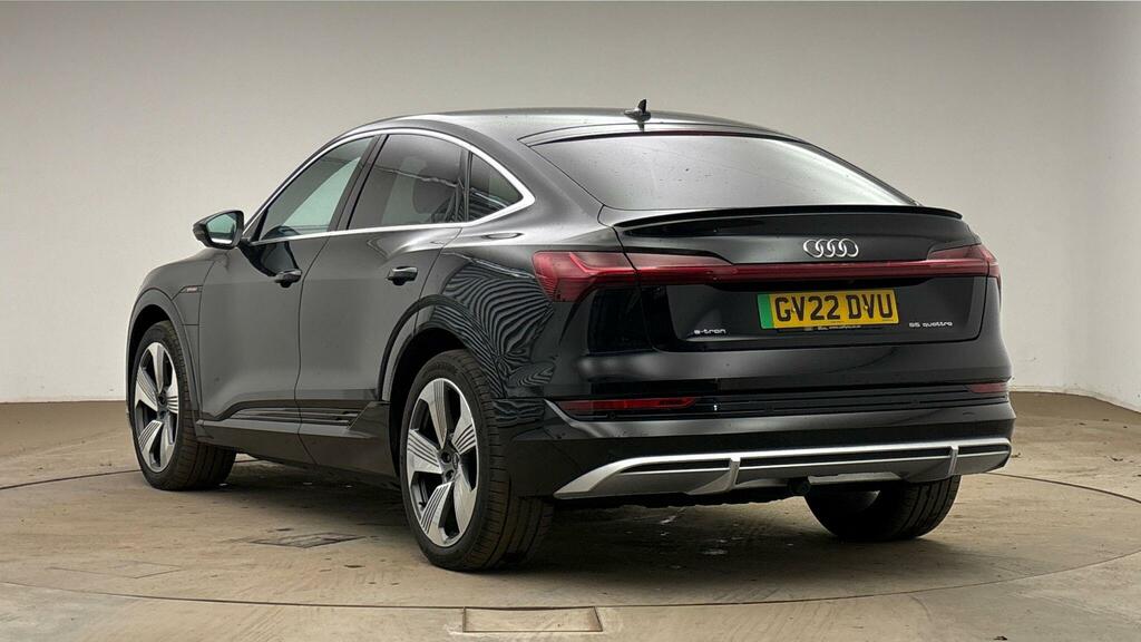 Audi E-tron 55 S Line Sportback Quattro 95Kw Black #2