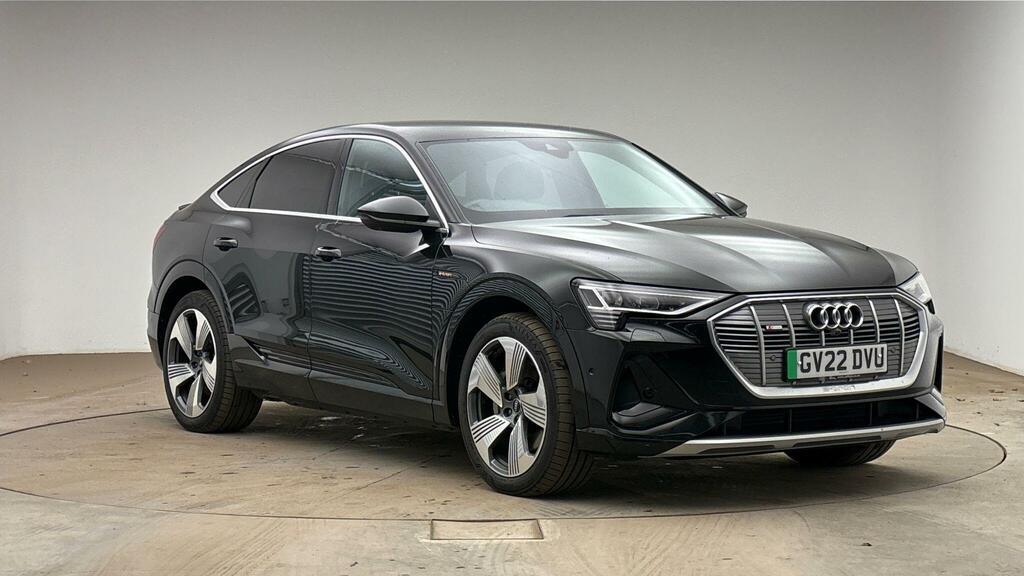 Audi E-tron 55 S Line Sportback Quattro 95Kw Black