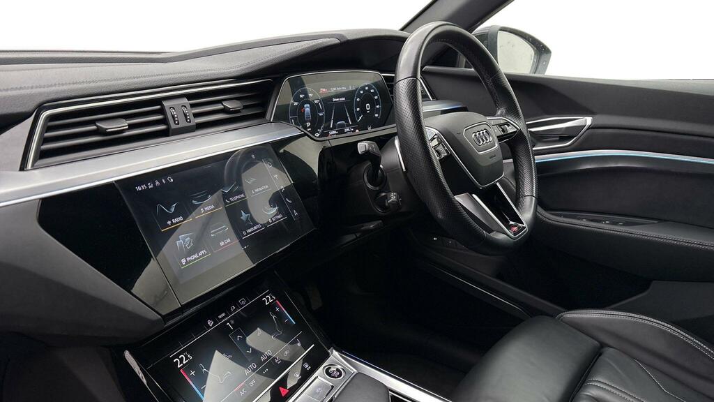 Audi E-tron 55 S Line Sportback Quattro 95Kw Black #6