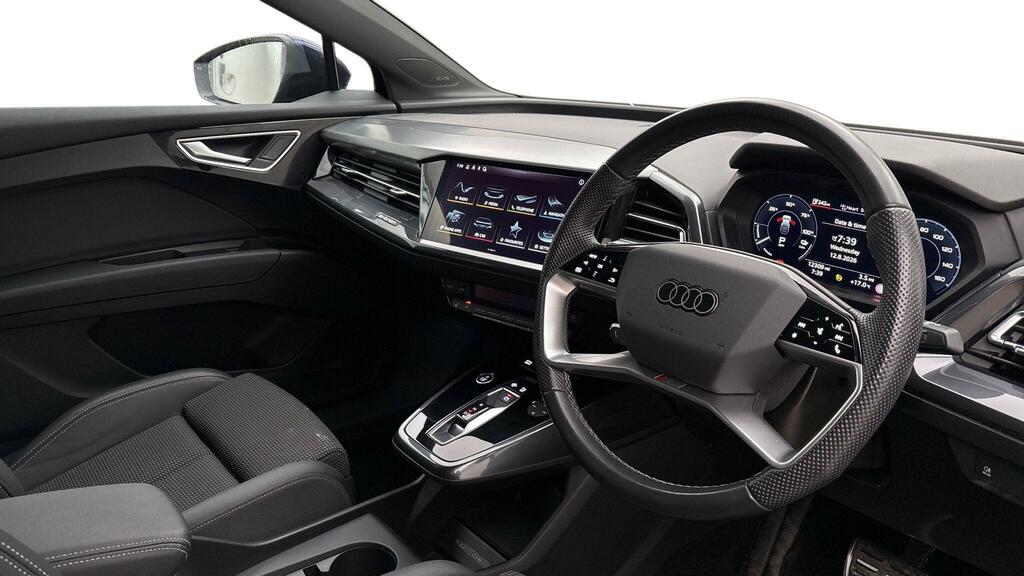 Audi Q4 E Tron 40 S Line Sportback 82Kwh 204 P Blue #6