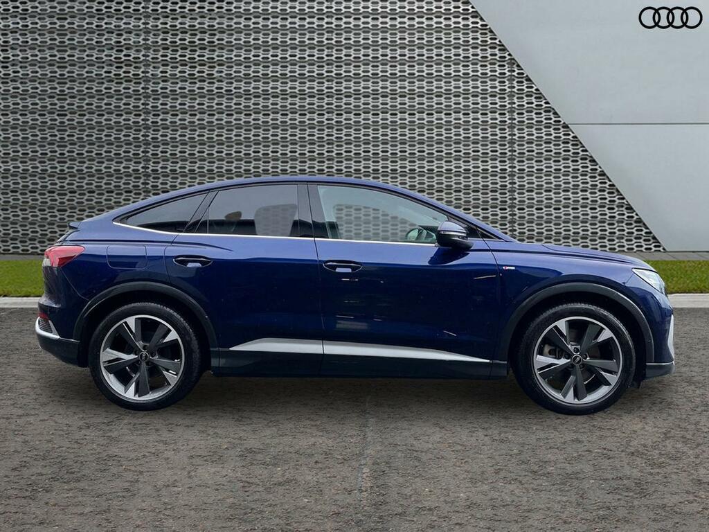 Audi Q4 E Tron 45 S Line Sportback 82Kwh Blue #5
