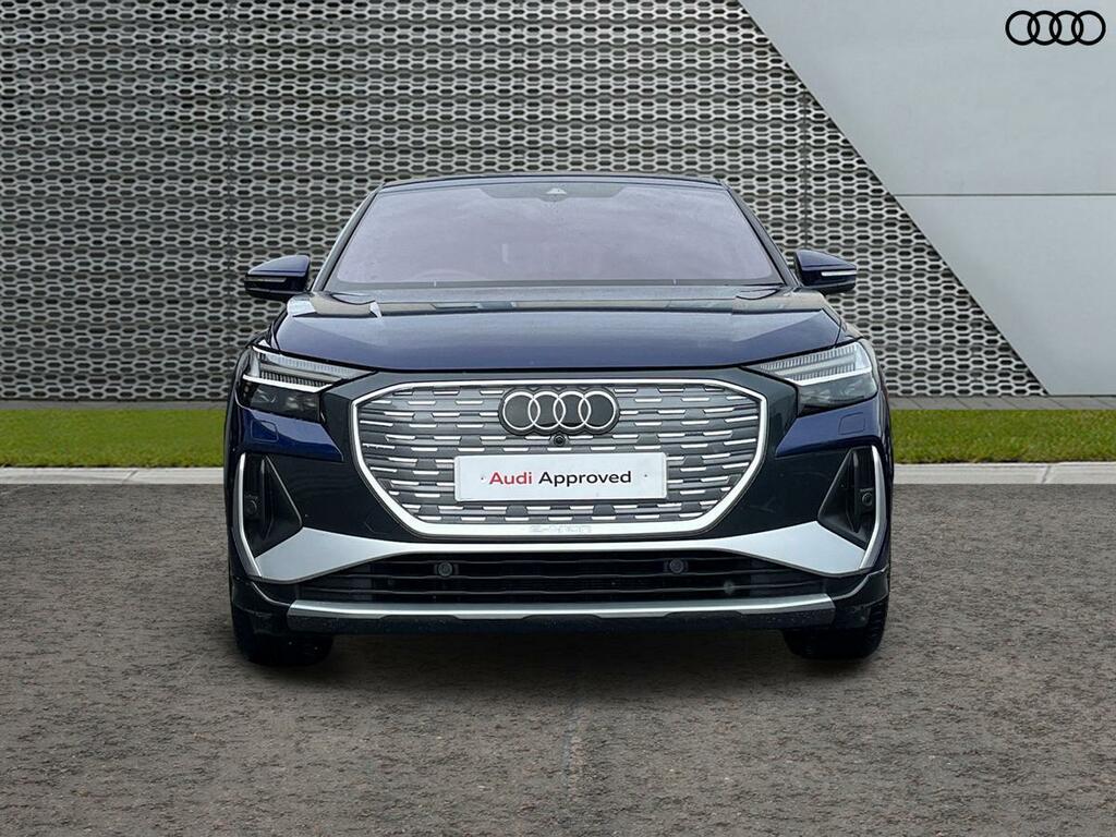 Audi Q4 E Tron 45 S Line Sportback 82Kwh Blue #3