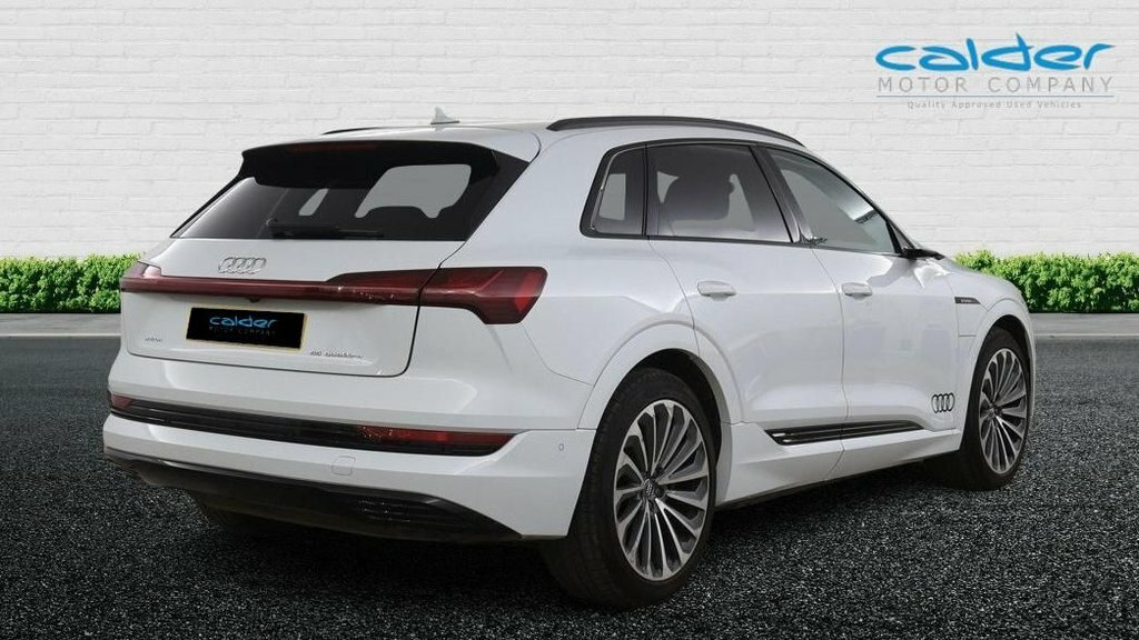 Audi E-tron 55 Launch Edition Suv Quattro 95 White #5
