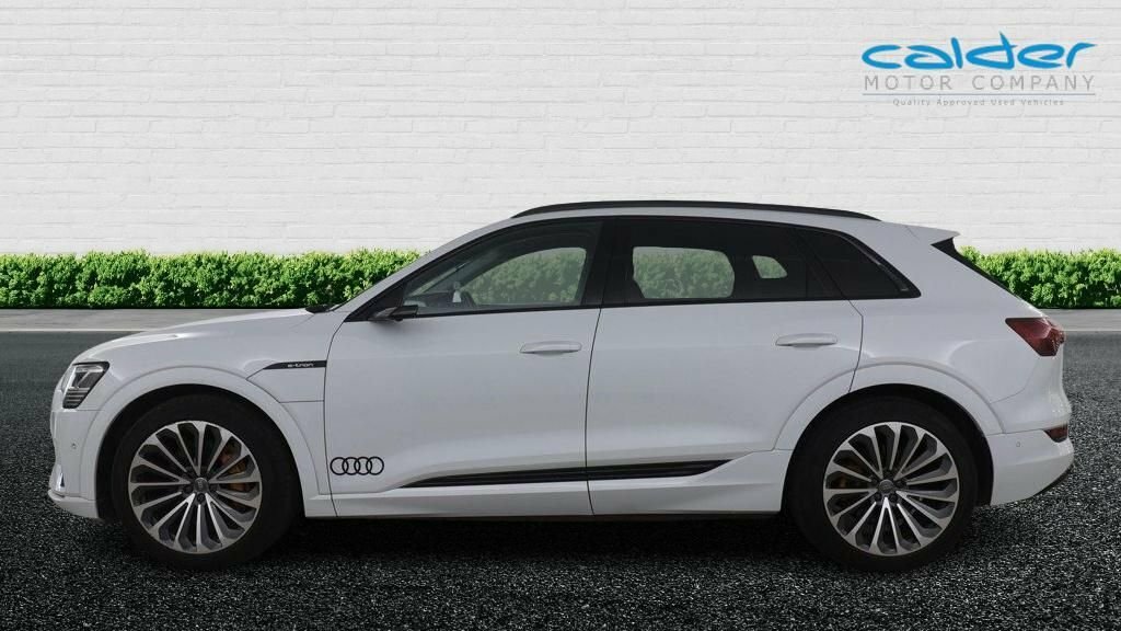 Audi E-tron 55 Launch Edition Suv Quattro 95 White #6