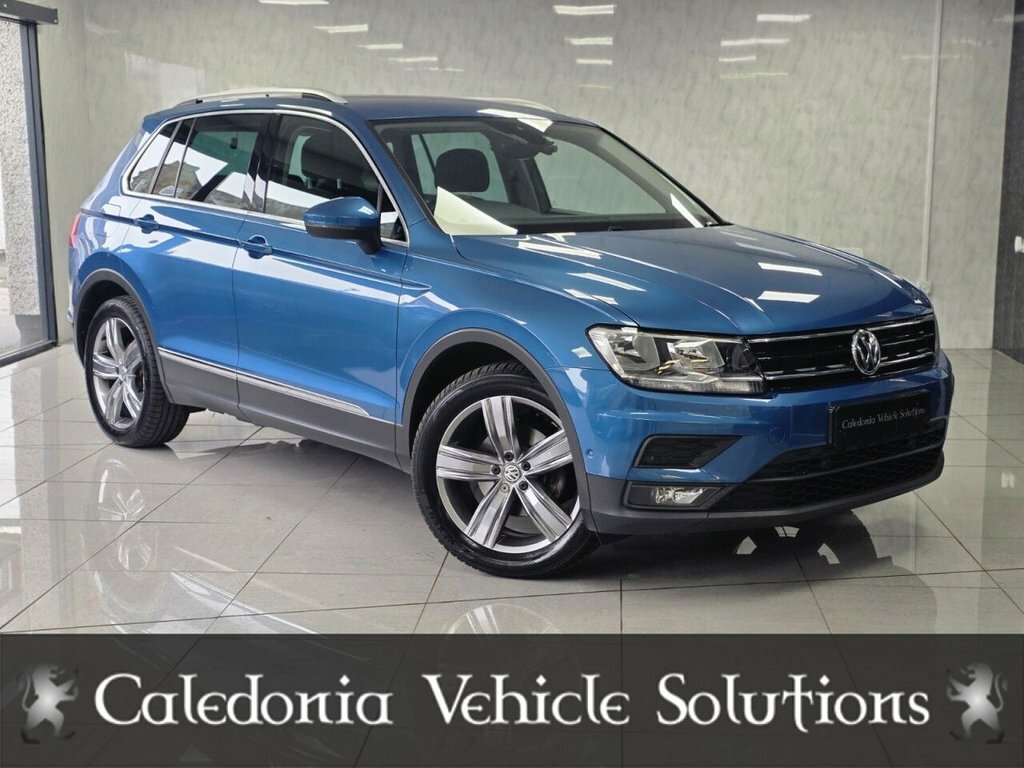 Volkswagen Tiguan Suv Blue