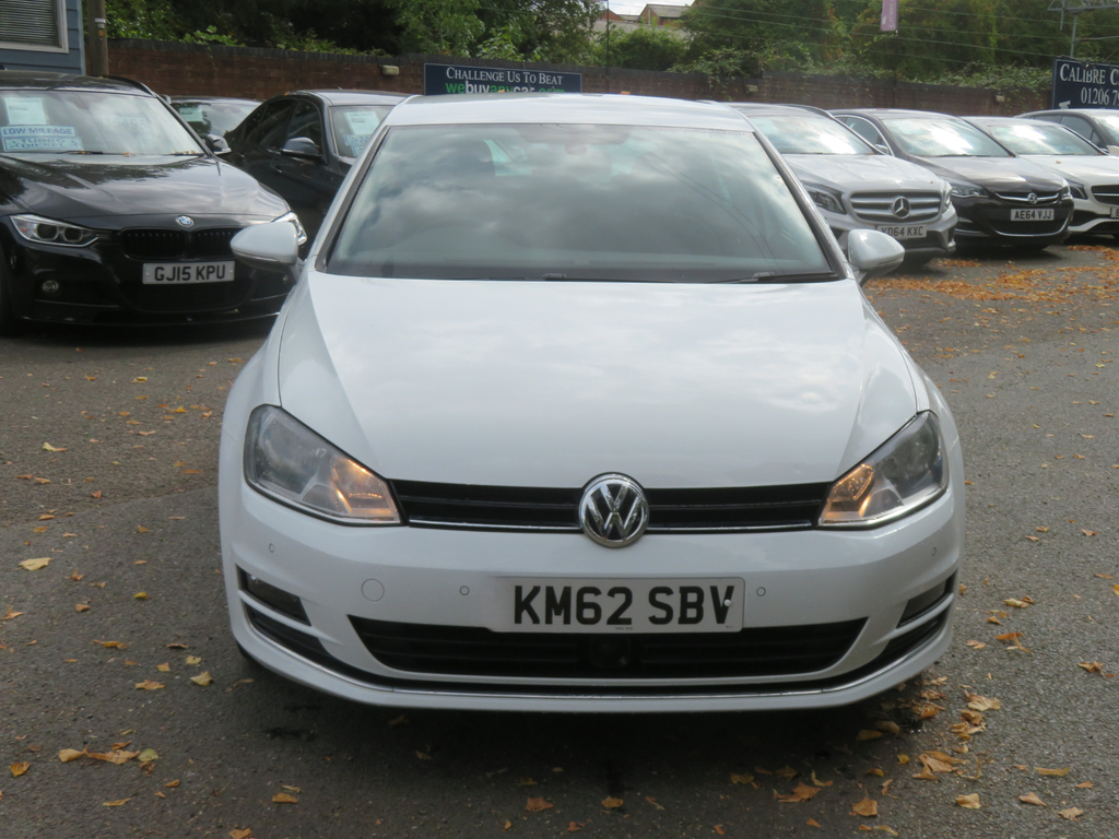 Volkswagen Golf 2.0 Gt Tdi Bluemotion Tech Nav White #2
