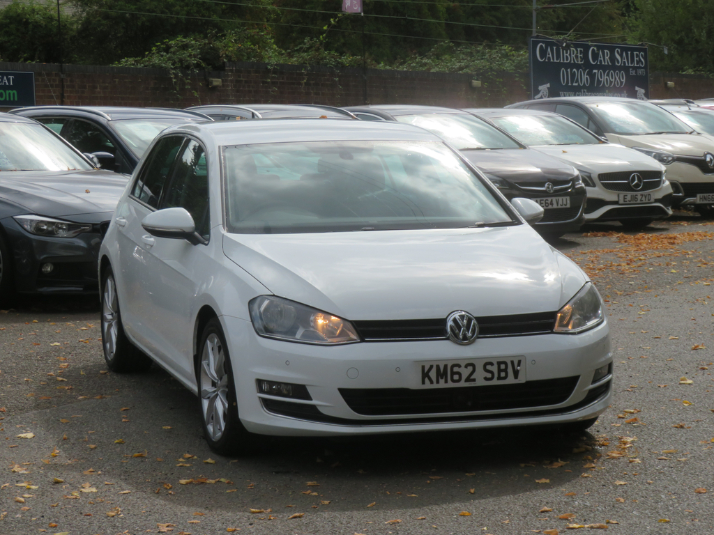 Volkswagen Golf 2.0 Gt Tdi Bluemotion Tech Nav White
