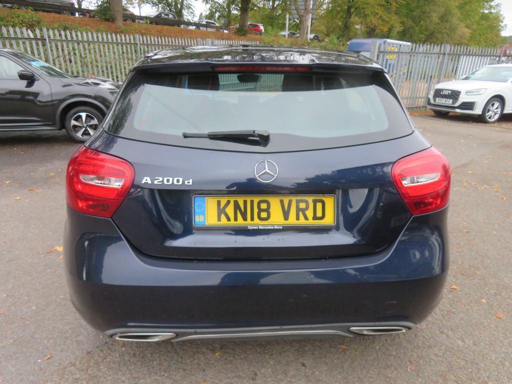 Mercedes-Benz A Class 2.1 A200 D Sport Blue #5