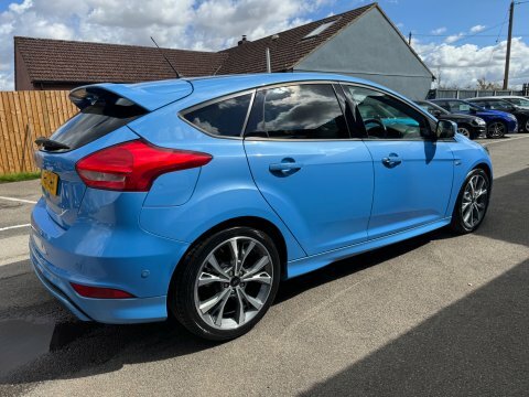 Ford Focus St-line Tdci ASZ1366 Blue #4