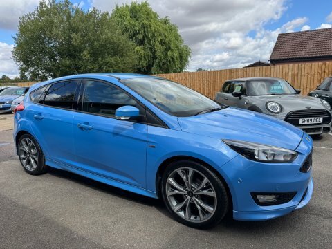 Ford Focus St-line Tdci ASZ1366 Blue #3