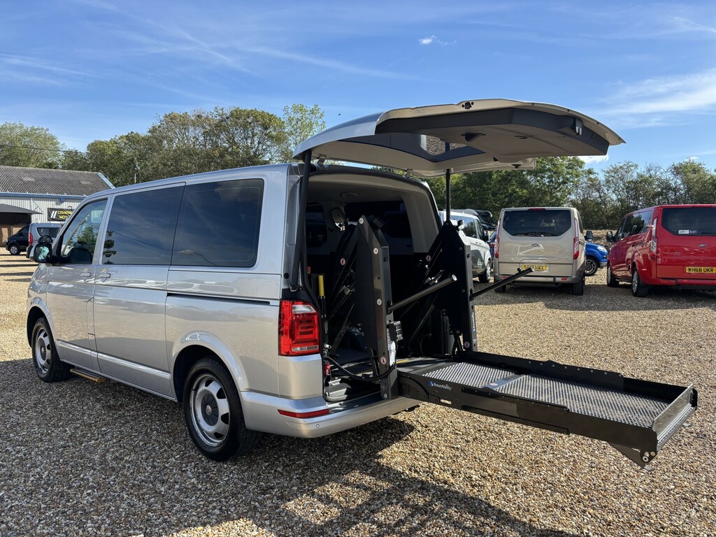 Volkswagen Transporter Shuttle Wheelchair Accessible Vehicle Drive From Wheelchai Silver #5