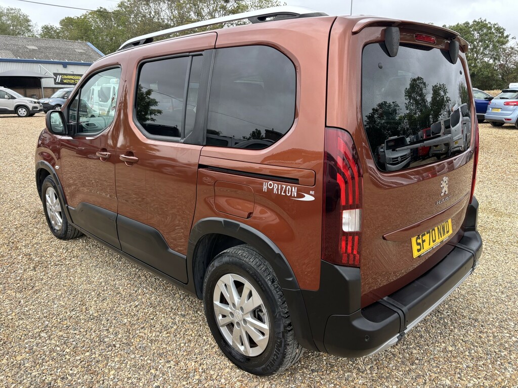 Peugeot Rifter Wheelchair Accessible Vehicle Wav Wheelchair Acces Brown #5