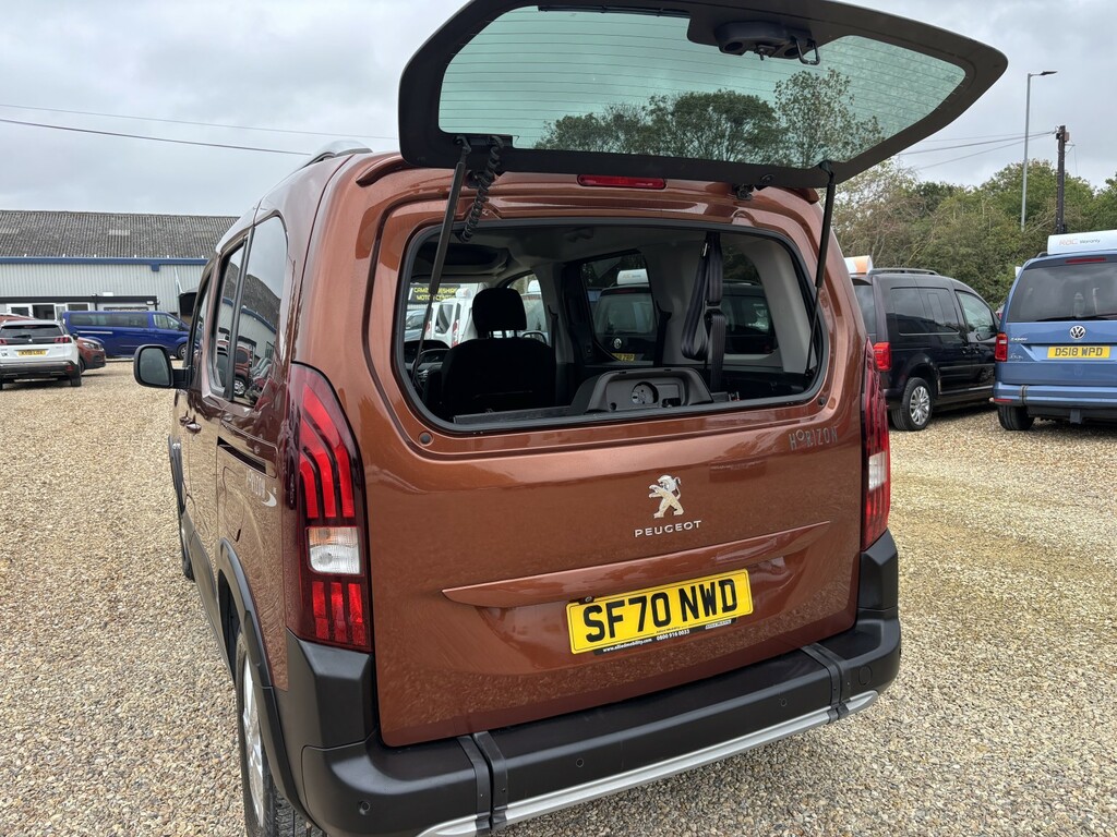 Peugeot Rifter Wheelchair Accessible Vehicle Wav Wheelchair Acces Brown #6