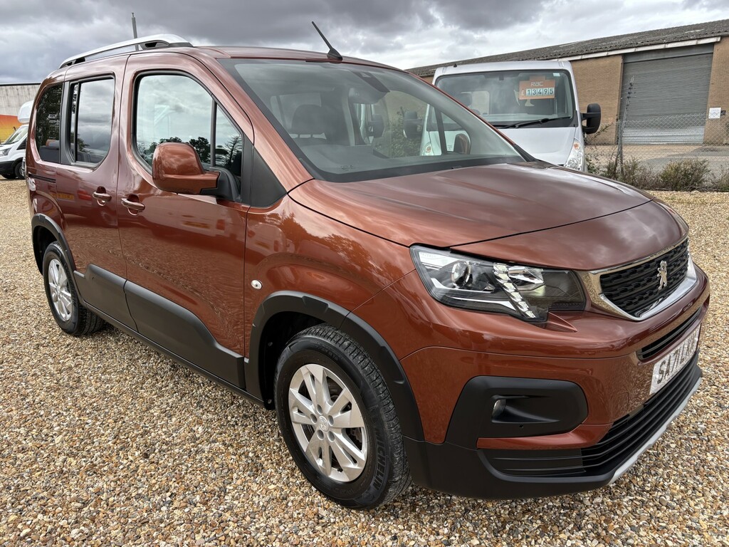 Peugeot Rifter Wav Wheelchair Accessible Vehicle 1.5 Bluehdi Allu Brown