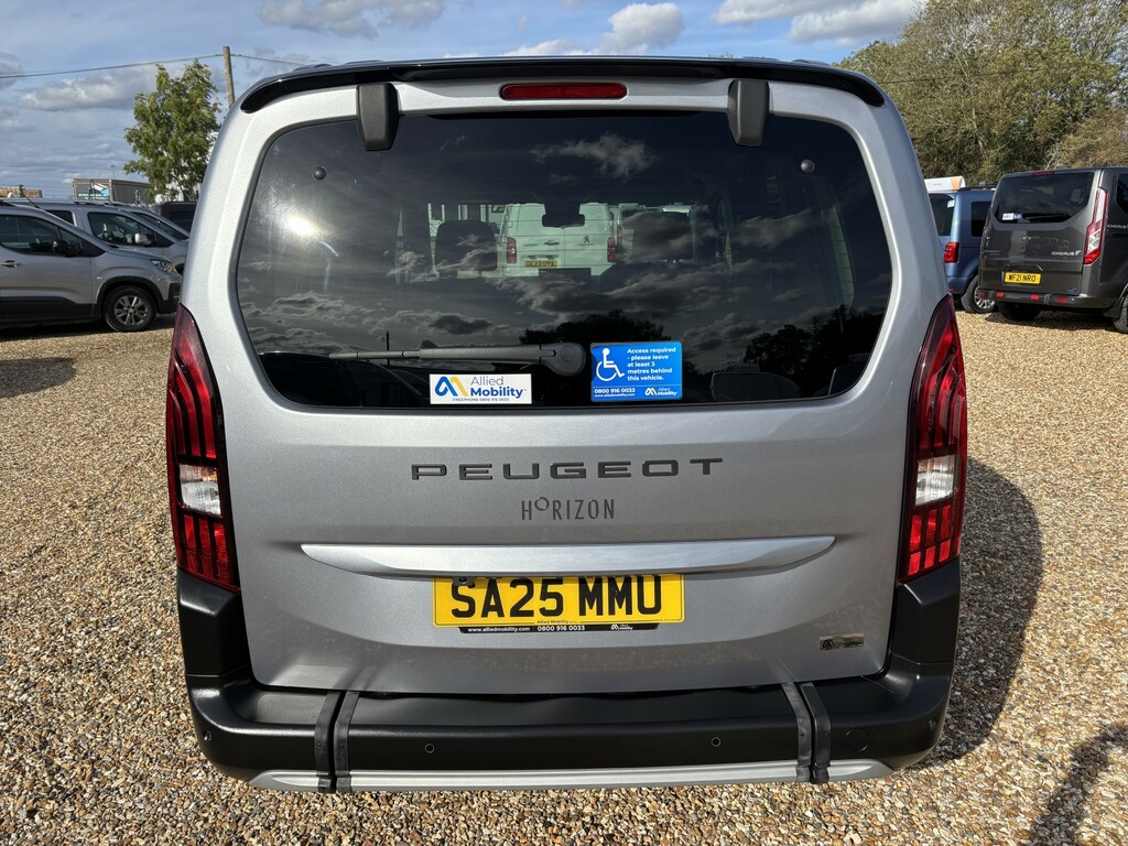 Peugeot Rifter Wheelchair Accessible Vehicle Wav Wheelchair Grey #4