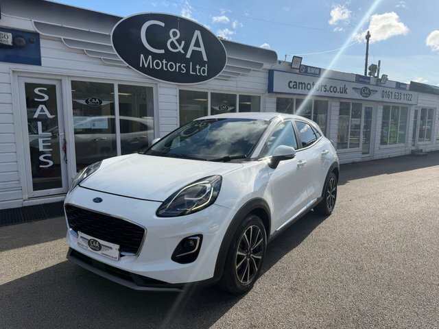 Ford Puma 1.0T Ecoboost Titanium Suv Euro White #3