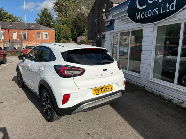 Ford Puma 1.0T Ecoboost Titanium Suv Euro White #6