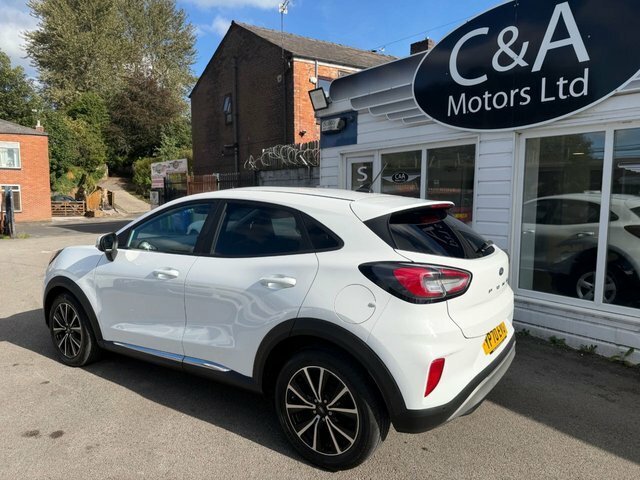 Ford Puma 1.0T Ecoboost Titanium Suv Euro White #5