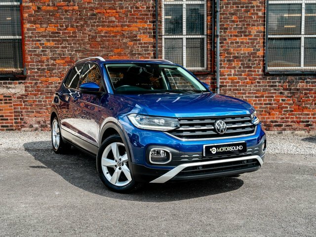 Volkswagen T-Cross 2020 1.0 Tsi Sel Suv Dsg Blue