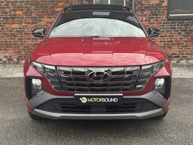 Hyundai Tucson 2022 1.6 H T-gdi N Line S Suv Hybrid Au Red #2