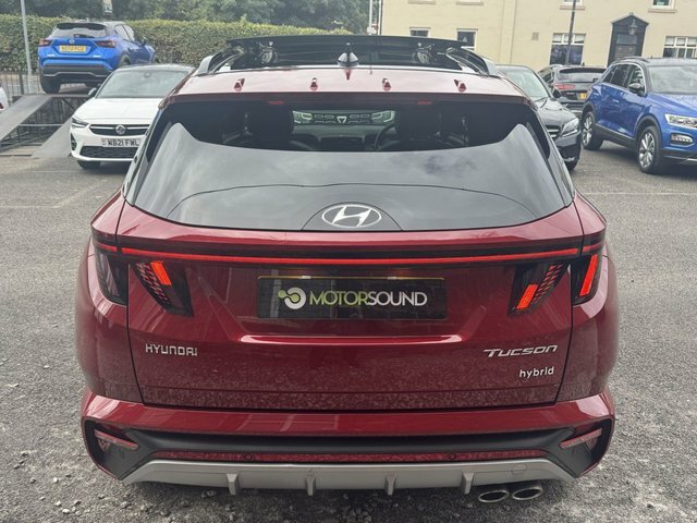 Hyundai Tucson 2022 1.6 H T-gdi N Line S Suv Hybrid Au Red #5