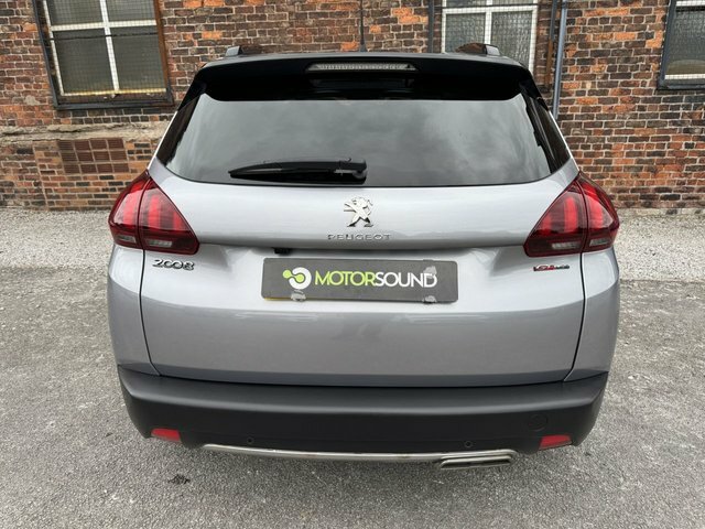 Peugeot 2008 2019 1.2 Puretech Gpf Gt Line Suv Grey #5