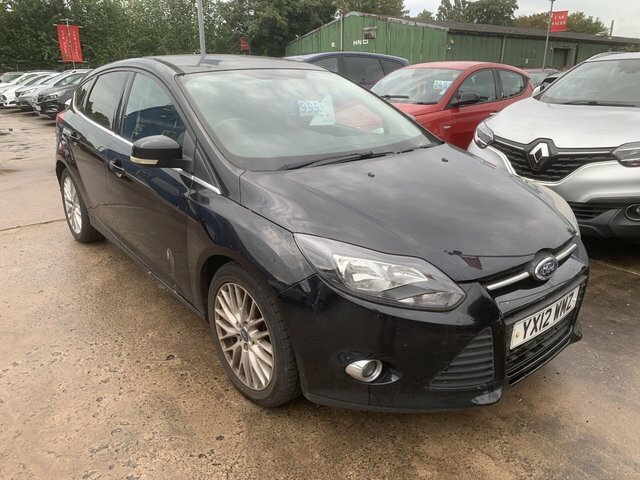 Ford Focus 1.6 Zetec Hatchback Euro 5 125 Black