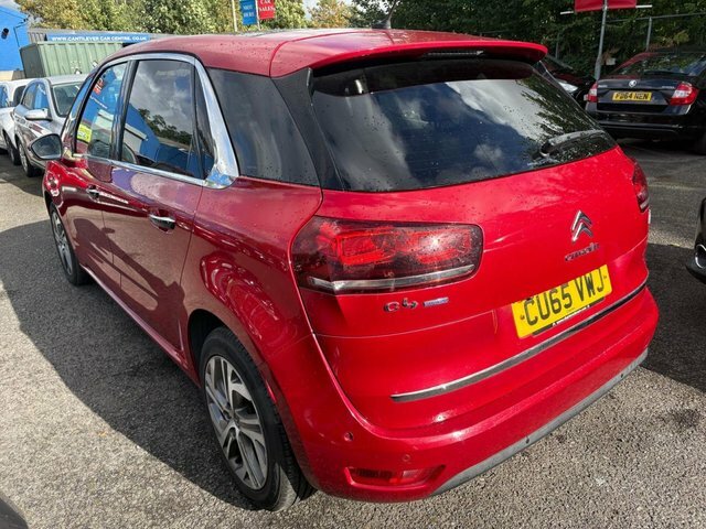 Citroen C4 Picasso 1.6 Bluehdi Exclusive Mpv Euro Red #5