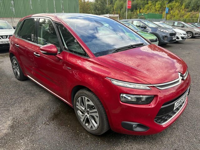 Citroen C4 Picasso 1.6 Bluehdi Exclusive Mpv Euro Red