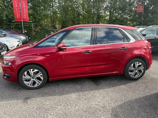 Citroen C4 Picasso 1.6 Bluehdi Exclusive Mpv Euro Red #4